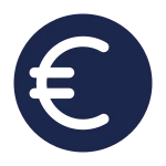 Euro SVG Icon